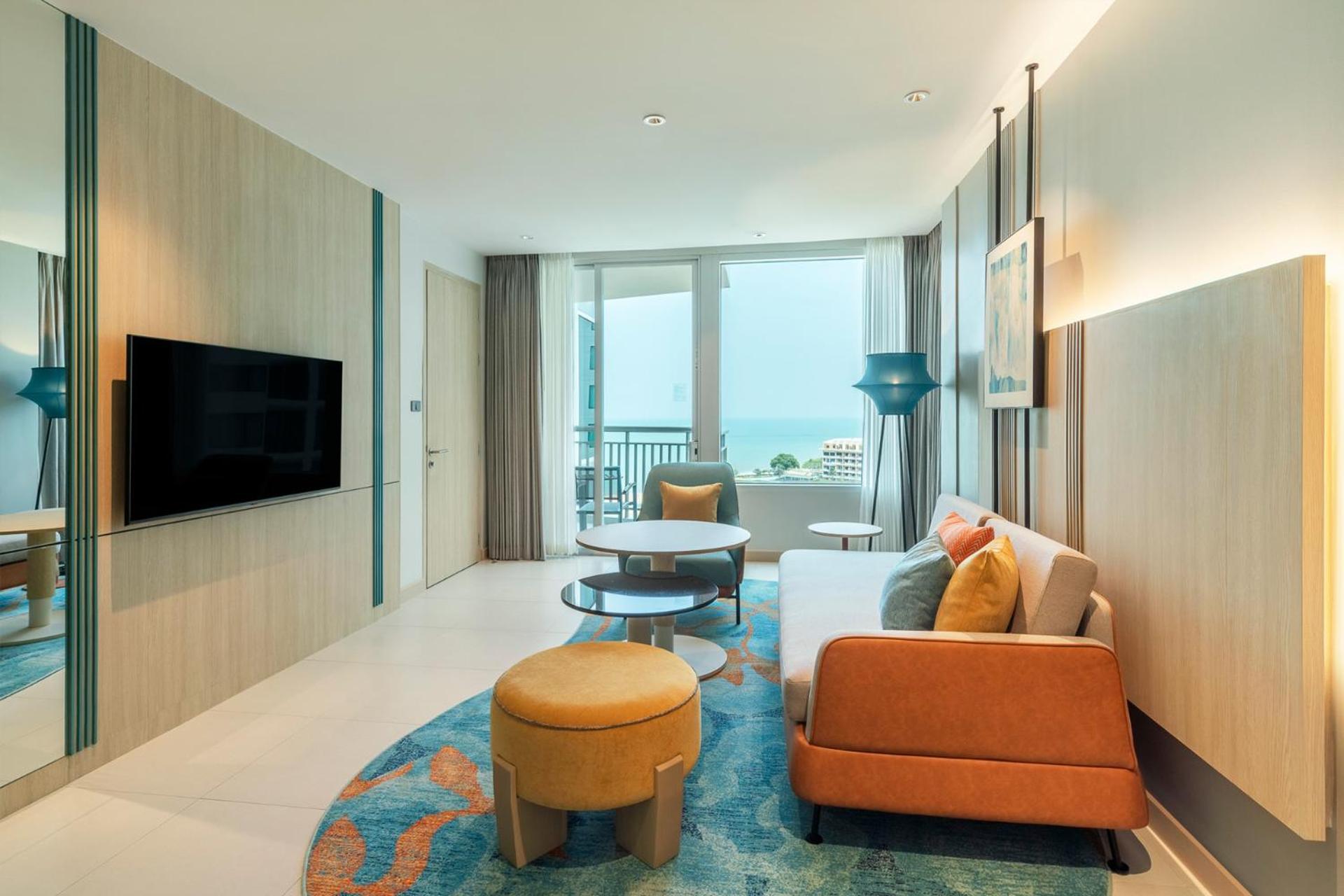 Suite mit 2 Schlafzimmern und Meerblick – Bay Tower